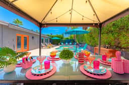 Retro Palm Springs Oasis | Pool • Spa • Game Room