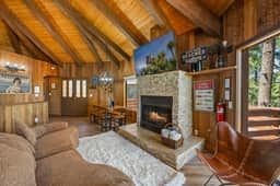 Luxury Lakeview Cabin w/ Deck, Fireplace & Views