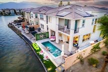 Luxury Lakeview Retreat w/ Pool, Firepit & Games