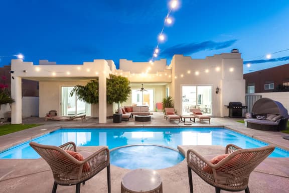 Stylish Bermuda Dunes Home: Private Pool & Spa