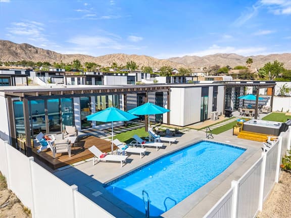 Desert Skies Modernist Villa w/ Pool, Spa & Casita